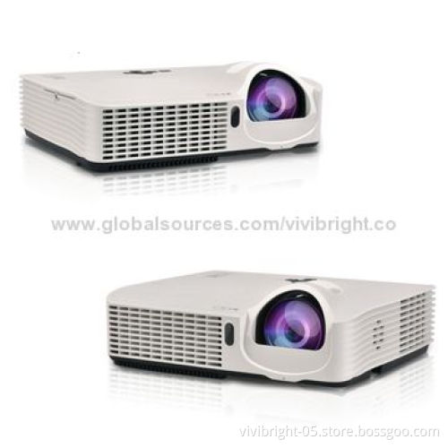 Vivibright Projector PRX580ST, Short Throw Projector for Tender Support, with 1024x768Pixels, 3200l